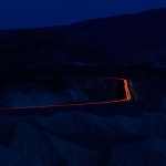 "Time Travel," Long exposure of a car from Zabriskie Point