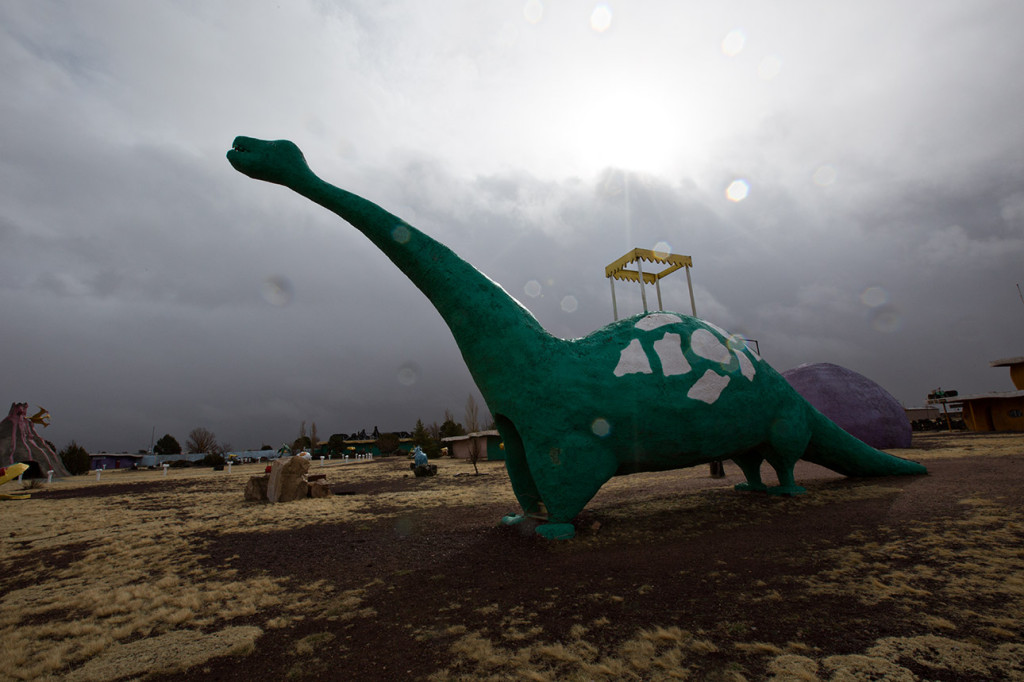Dinosaur slide, Flintstone's Bedrock City