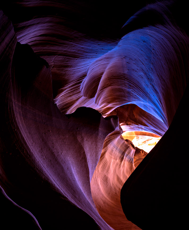 "The Heart," Upper Antelope Canyon