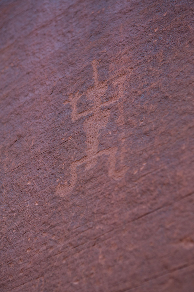 Petroglyph of Kokopelli