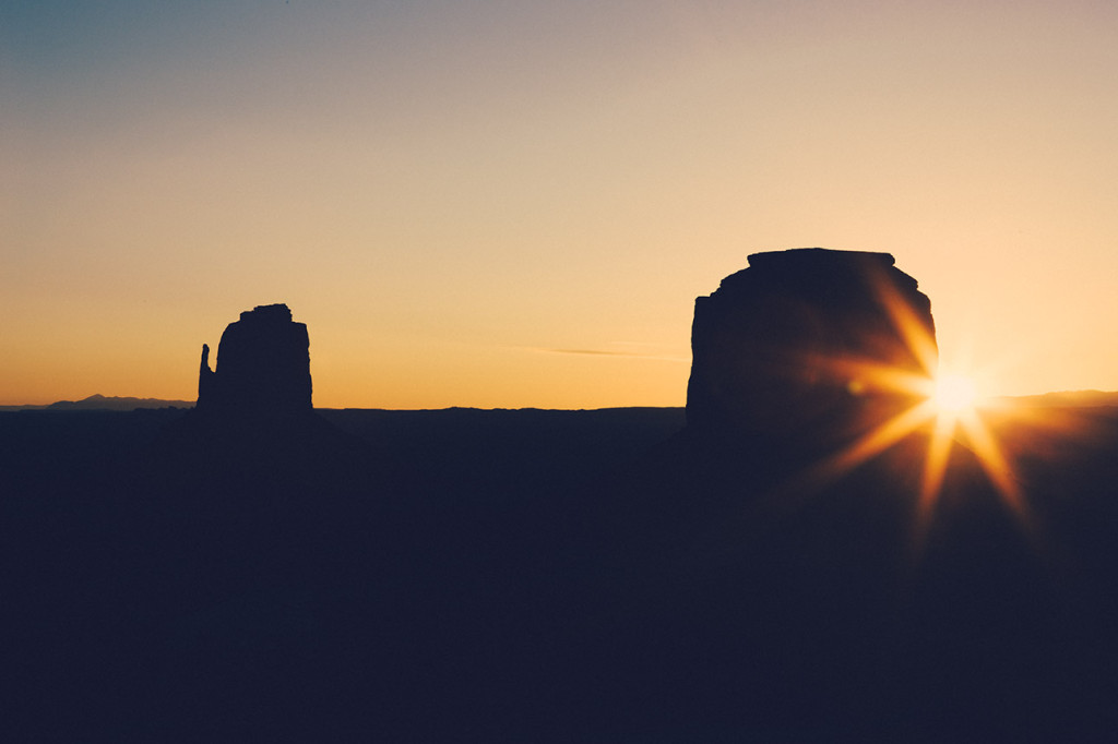 Monument Valley sunrise