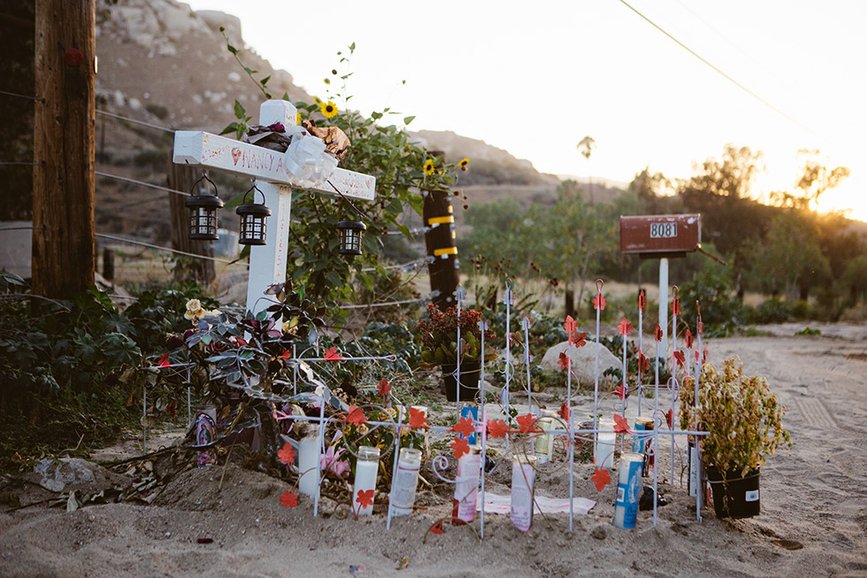 Reche Canyon memorial