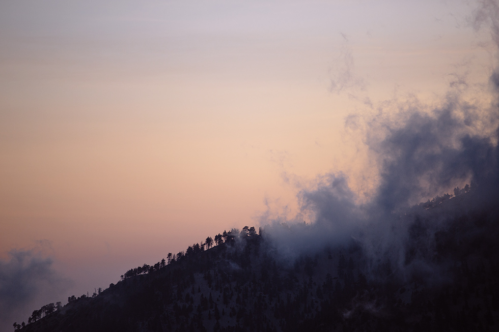 Mt. Baldy Cloud Sunset