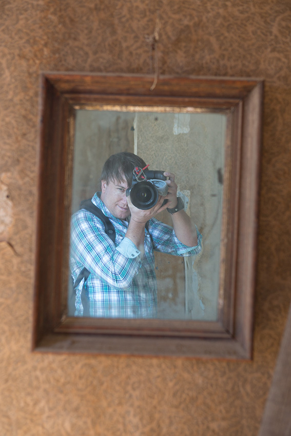 Jake Reinig self-portrait