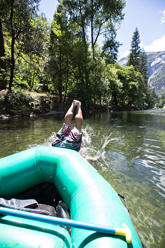 Yosemite rafting