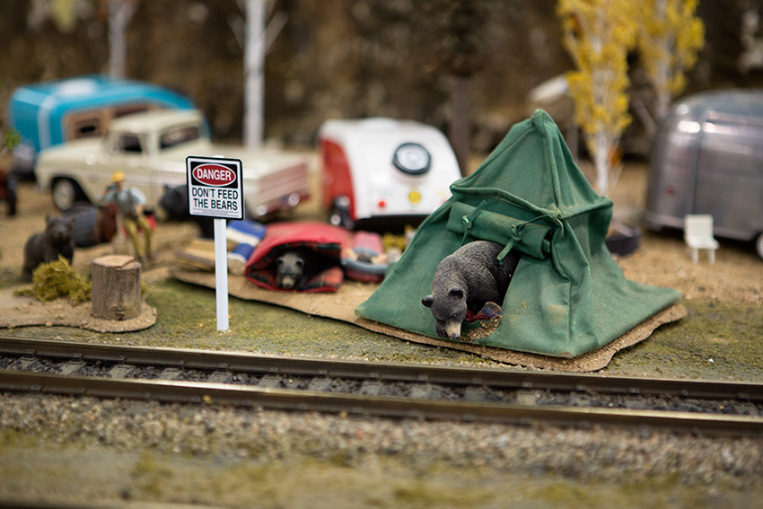 Anaheim Convention Center Model Train Expo