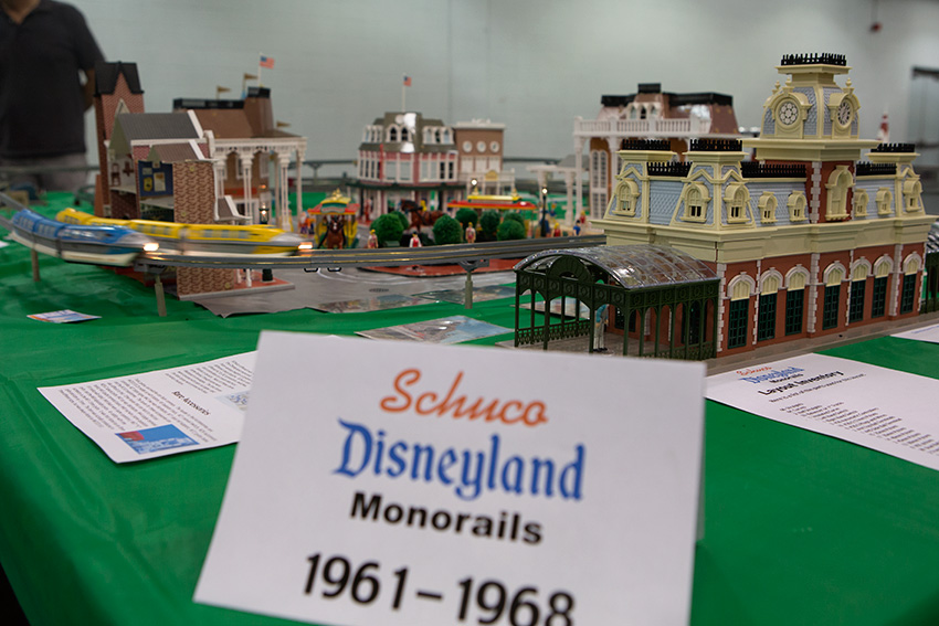 Anaheim Convention Center Model Train Expo-Disneyland Monorail by Schuco