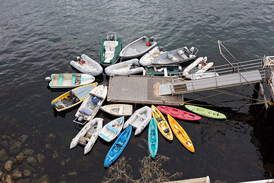 Catalina traffic jam