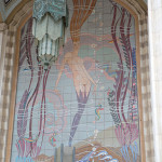 Mermaid mosaic on the Avalon, Catalina Casino