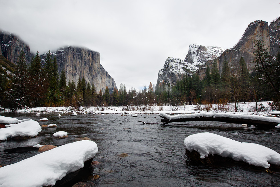 Yosemite winter