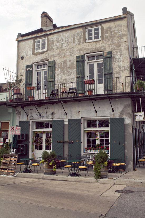 Architecture photography in the French Quarter
