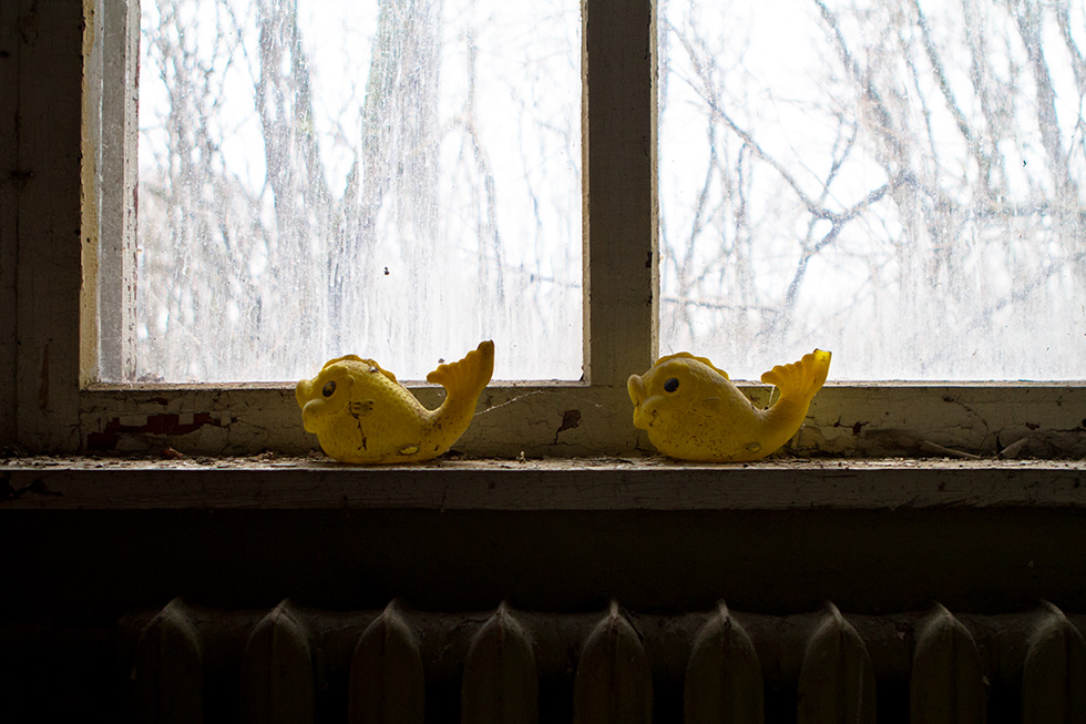 Chernobyl window toys