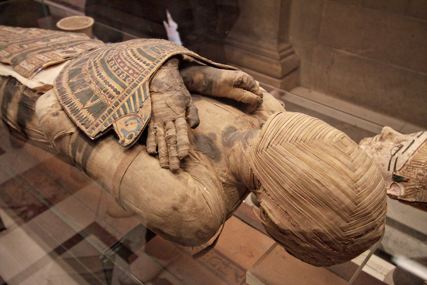 Mummy at the Louvre