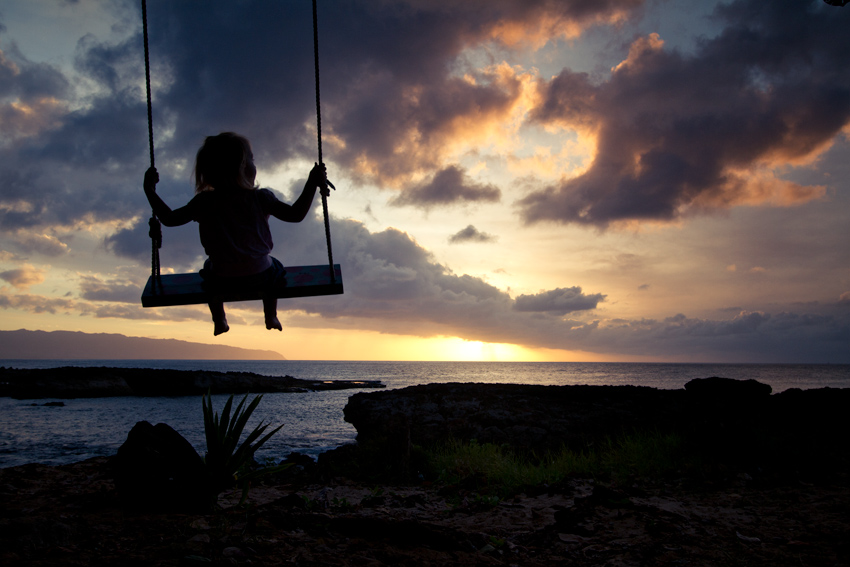 Hawaiian dreaming, Sharks Cove sunset