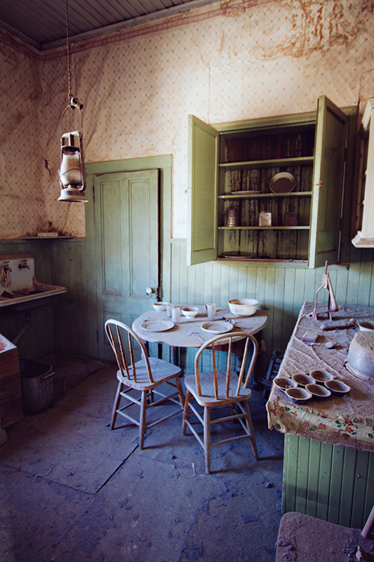 Jake Reinig Travel Photography | Bodie Ghost Town | Interior of a house