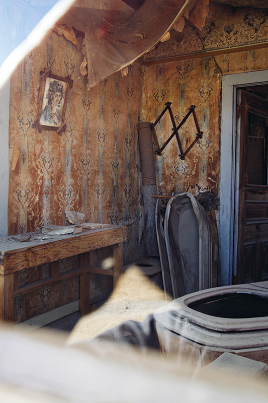 Jake Reinig Travel Photography | Bodie Ghost Town |  Undertaker, Mortuary, Coffins