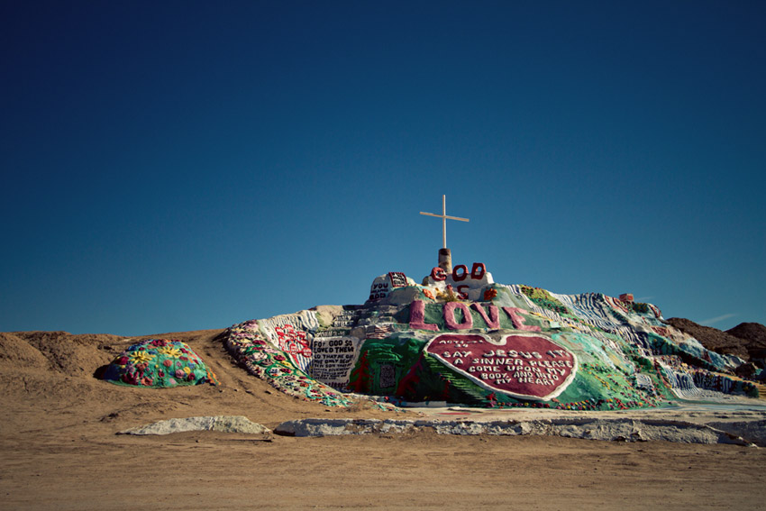 Salvation Mountain, Slab City, Salton Sea