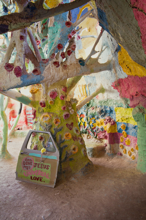 Salvation mountain, Slab City, Salton Sea