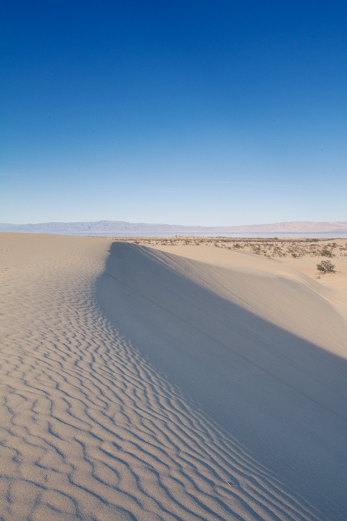 Sand dunes, Salton Sea