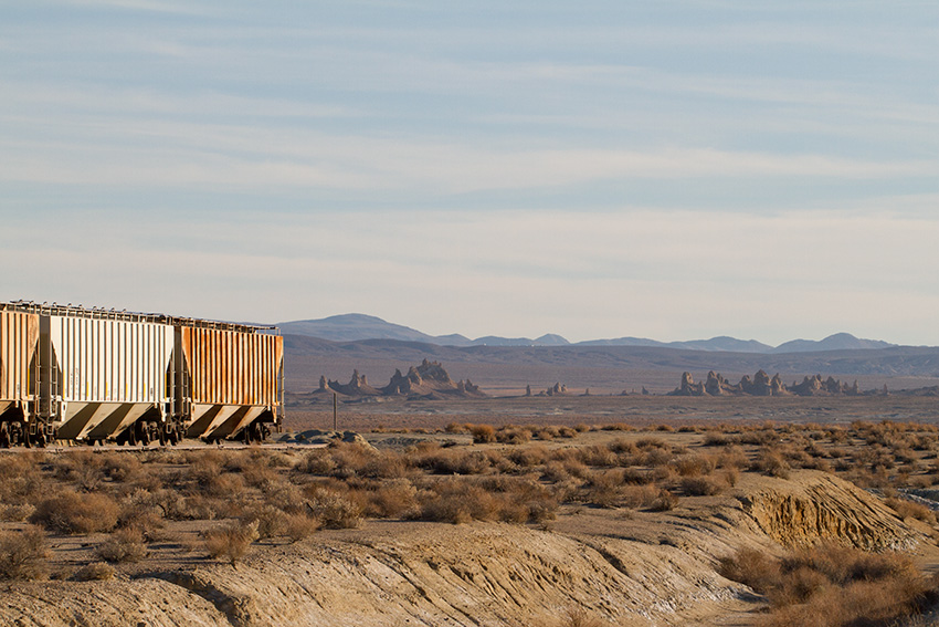 Jake Reinig Trona Pinnacles Abandoned Train Cars