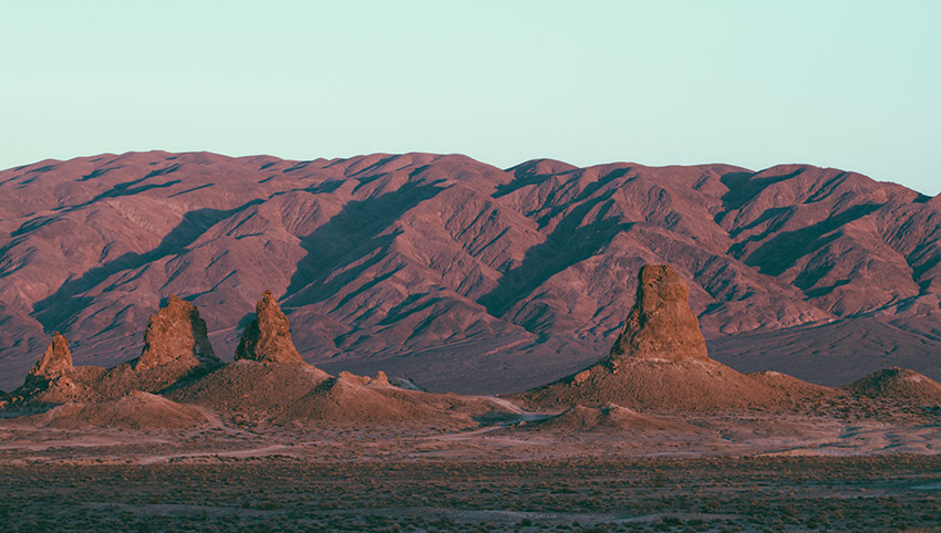 Jake Reinig Trona Pinnacles sunset