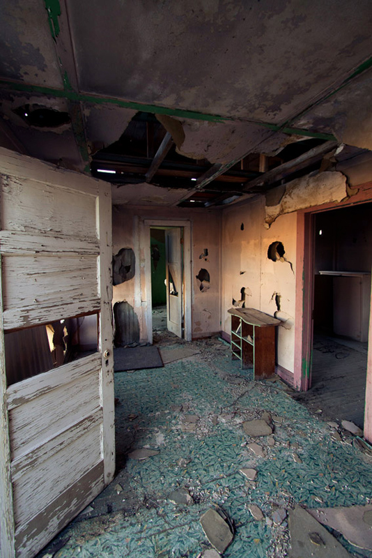 Interior of a Death Valley ruin