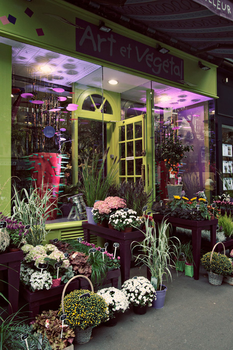 Flower shop, Paris