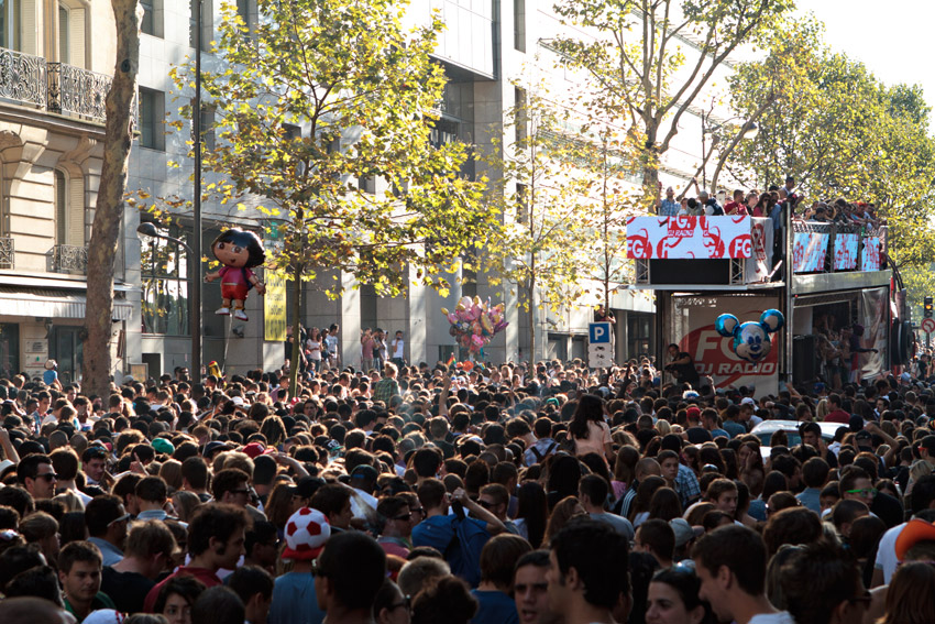 Techno parade 2012
