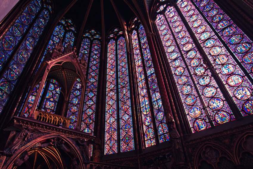 Inside Sainte-Chapelle
