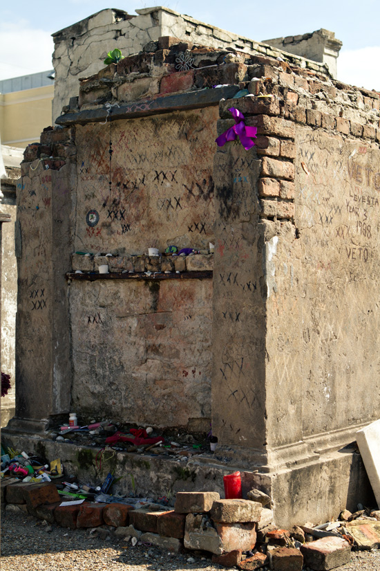 Voodoo grave, New Orleans