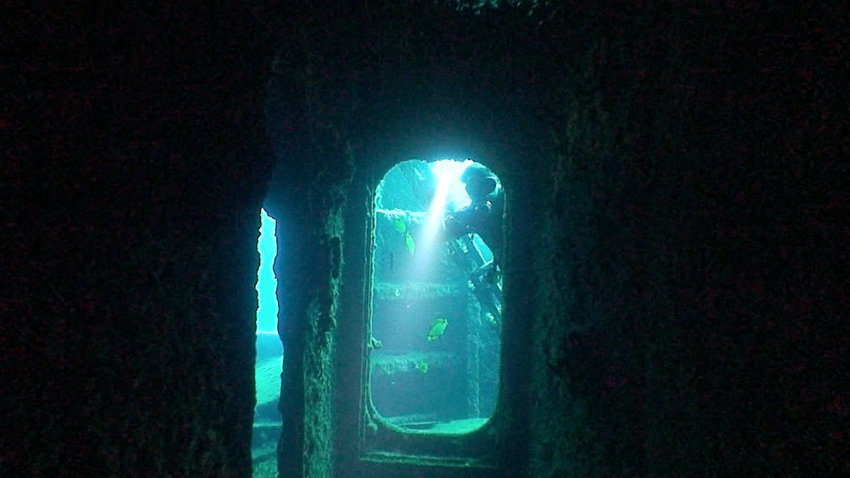 Interior of the YO 257 (or maybe the San Pedro?)